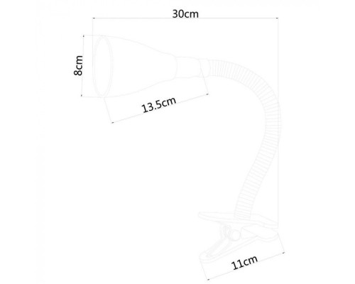 Настольная лампа Cord A1210LT-1WH Arte Lamp