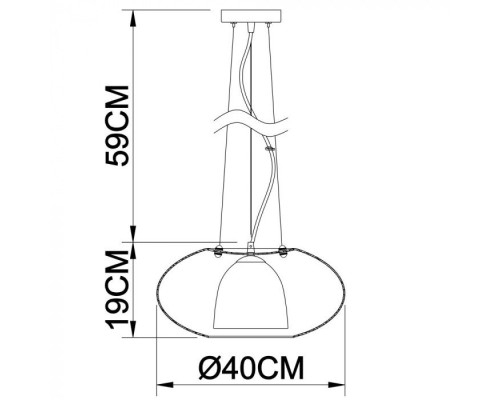 Подвесной светильник Aries A1260SP-1SS Arte Lamp