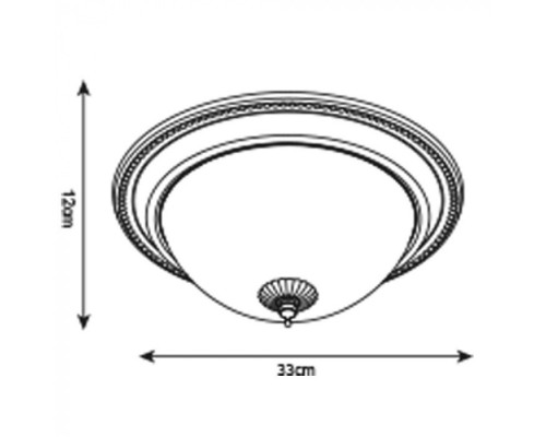 Потолочный светильник Porch A1305PL-2AB Arte Lamp