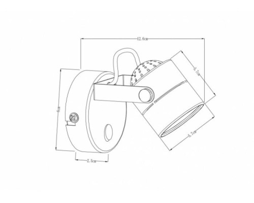 Спот Lente A1310AP-1CC Arte Lamp