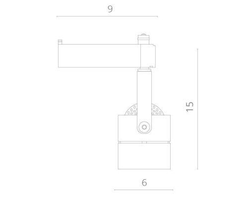 Трековый светильник Lente A1310PL-1BK Arte Lamp