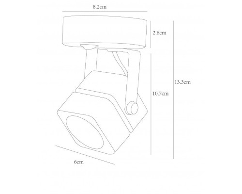 Спот Misam A1315AP-1BK Arte Lamp