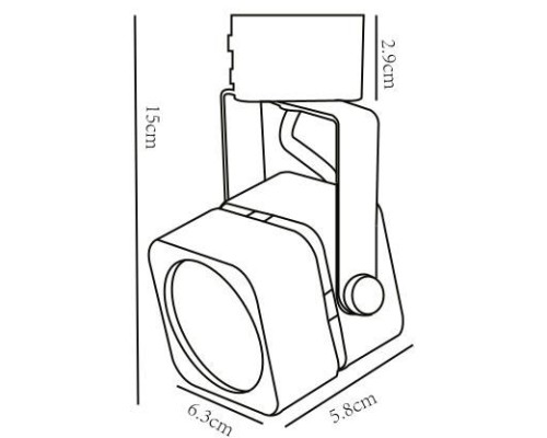 Трековый светильник Misam A1315PL-1BK Arte Lamp