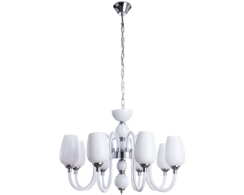Подвесная люстра Lavinia A1404LM-8WH Arte Lamp