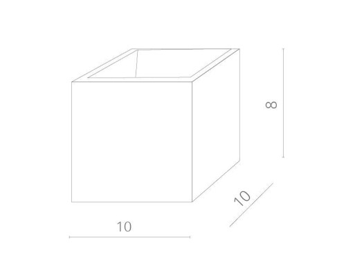 Настенный светильник Scatola A1423AP-1WH Arte Lamp