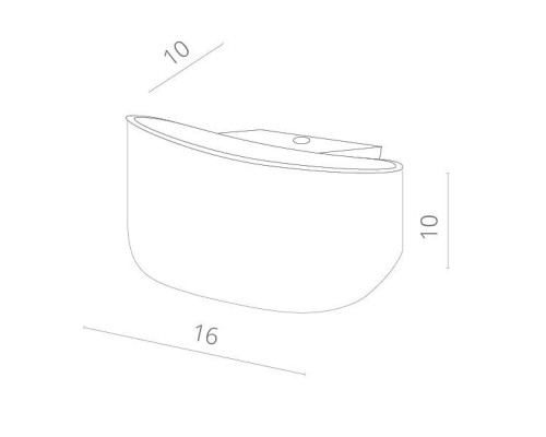 Настенный светильник Lucciola A1429AP-1WH Arte Lamp