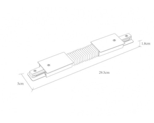 Соединитель гибкий Track Accessories A150106 Arte Lamp