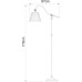 Торшер Seville A1509PN-1PB Arte Lamp