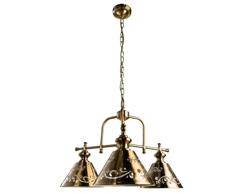 Подвесная люстра Kensington A1511LM-3PB Arte Lamp