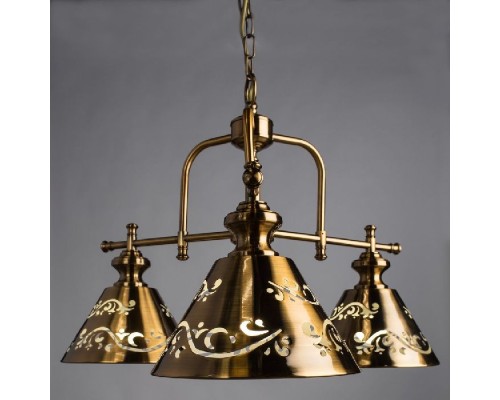 Подвесная люстра Kensington A1511LM-3PB Arte Lamp