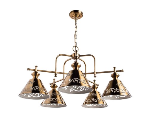 Подвесная люстра Kensington A1511LM-5PB Arte Lamp