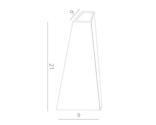 Настенный светильник уличный Cometa A1524AL-1WH Arte Lamp
