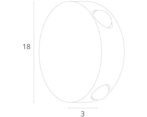 Настенный светильник Tamburello A1525AP-1GY Arte Lamp