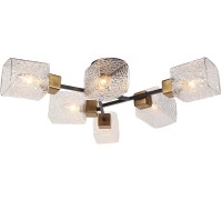 Потолочная люстра Chicago A1547PL-6BK Arte Lamp