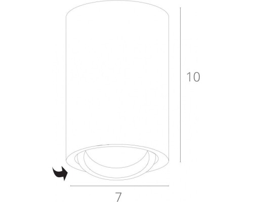 Точечный светильник Sentry A1560PL-1GY Arte Lamp