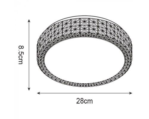 Потолочный светильник Celeste A1568PL-1CL Arte Lamp