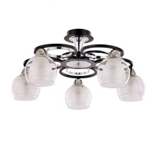 Потолочная люстра Ginevra A1604PL-5BK Arte Lamp