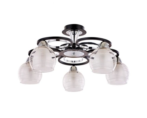 Потолочная люстра Ginevra A1604PL-5BK Arte Lamp