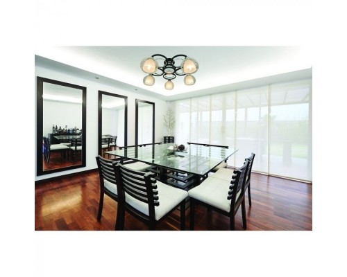 Потолочная люстра Ginevra A1604PL-5BK Arte Lamp