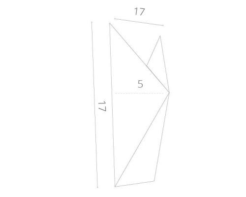 Настенный светильник Busta A1609AP-1GY Arte Lamp