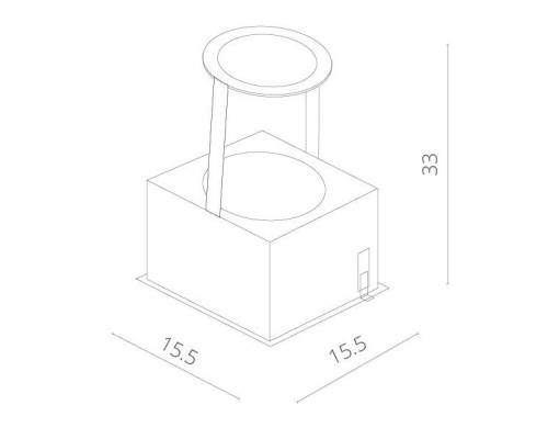 Точечный светильник Cardani A1618PL-1WH Arte Lamp
