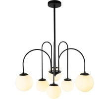 Потолочная люстра Mebsuta A1675LM-6BK Arte Lamp