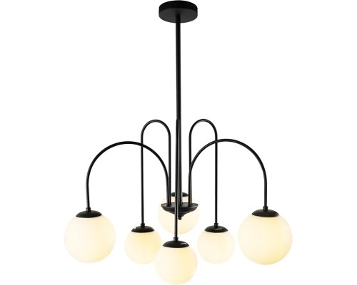 Потолочная люстра Mebsuta A1675LM-6BK Arte Lamp