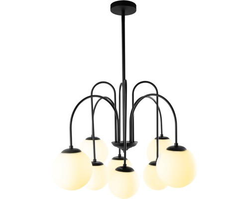 Потолочная люстра Mebsuta A1675LM-8BK Arte Lamp