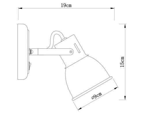 Спот Jovi A1677AP-1WH Arte Lamp
