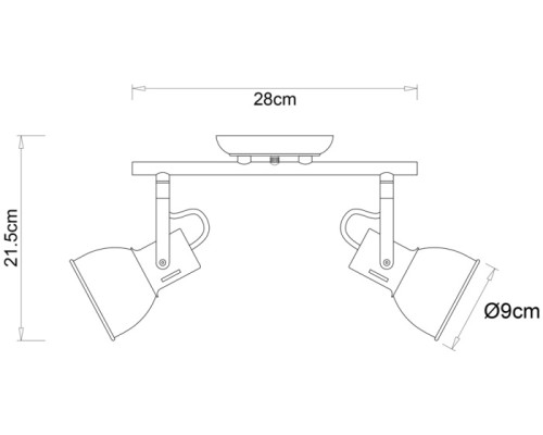 Спот Jovi A1677PL-2GO Arte Lamp