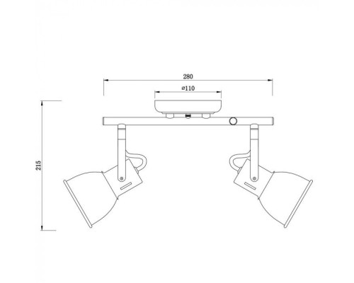 Спот Jovi A1677PL-2WH Arte Lamp