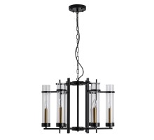 Подвесная люстра Hugo A1688LM-6BK Arte Lamp