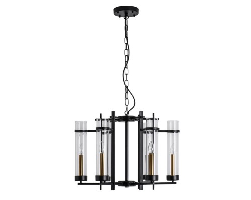 Подвесная люстра Hugo A1688LM-6BK Arte Lamp