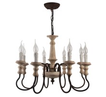 Подвесная люстра Woodstock A1700LM-8BR Arte Lamp