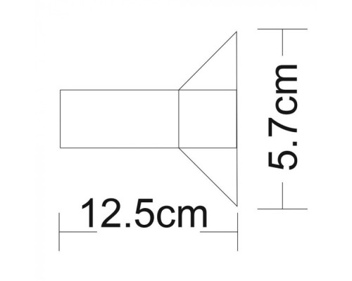 Настенный светильник Anello A1705AP-1WH Arte Lamp
