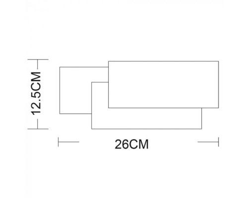 Настенный светильник Trio A1718AP-1WH Arte Lamp