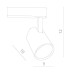Трековый светильник Amico A1810PL-1WH Arte Lamp
