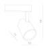 Трековый светильник Amico A1820PL-1WH Arte Lamp