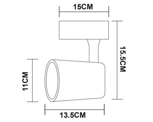 Трековый светильник Amico A1830PL-1BK Arte Lamp