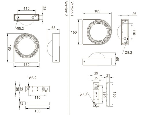Архитектурная подсветка San Francisco A1831AL-1BK Arte Lamp