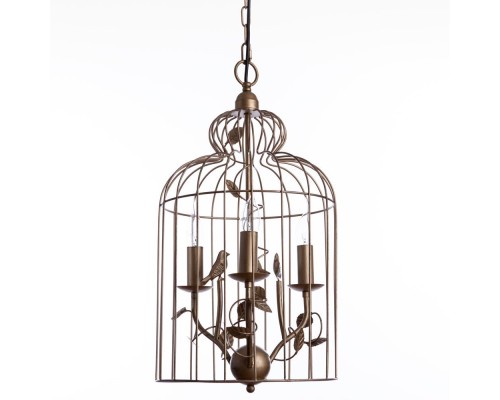 Подвесной светильник Gabbia A1865SP-3BG Arte Lamp