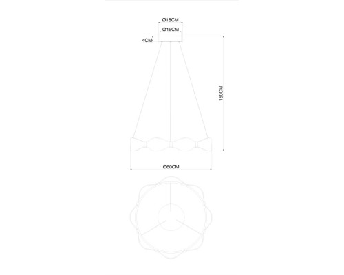 Подвесной светильник Grace A1868SP-1PB Arte Lamp
