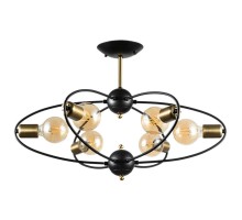 Потолочная люстра Glasgow A1963PL-6BK Arte Lamp