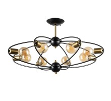 Потолочная люстра Glasgow A1963PL-8BK Arte Lamp