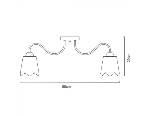 Потолочная люстра Julia A2032PL-8WG Arte Lamp