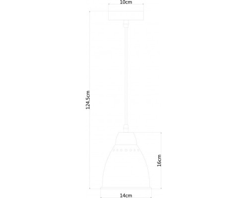 Подвесной светильник Braccio A2054SP-1BK Arte Lamp