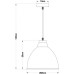 Подвесной светильник Braccio A2055SP-1GY Arte Lamp