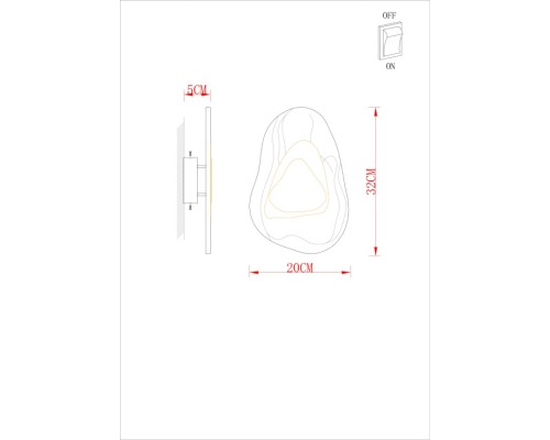 Настенный светильник Libertas A2096AP-5BK Arte Lamp