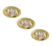 Точечный светильник Basic A2105PL-3GO Arte Lamp