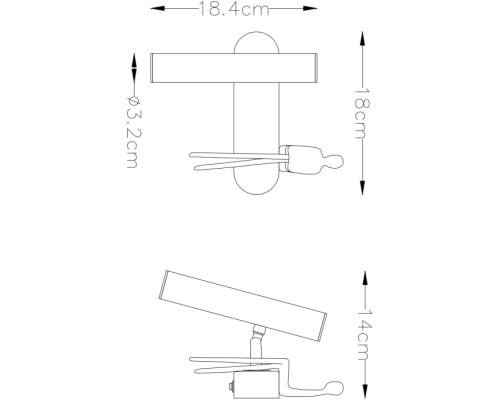 Спот Albert A2173AP-1BK Arte Lamp